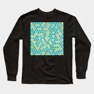 Gold abstract Long Sleeve T-Shirt